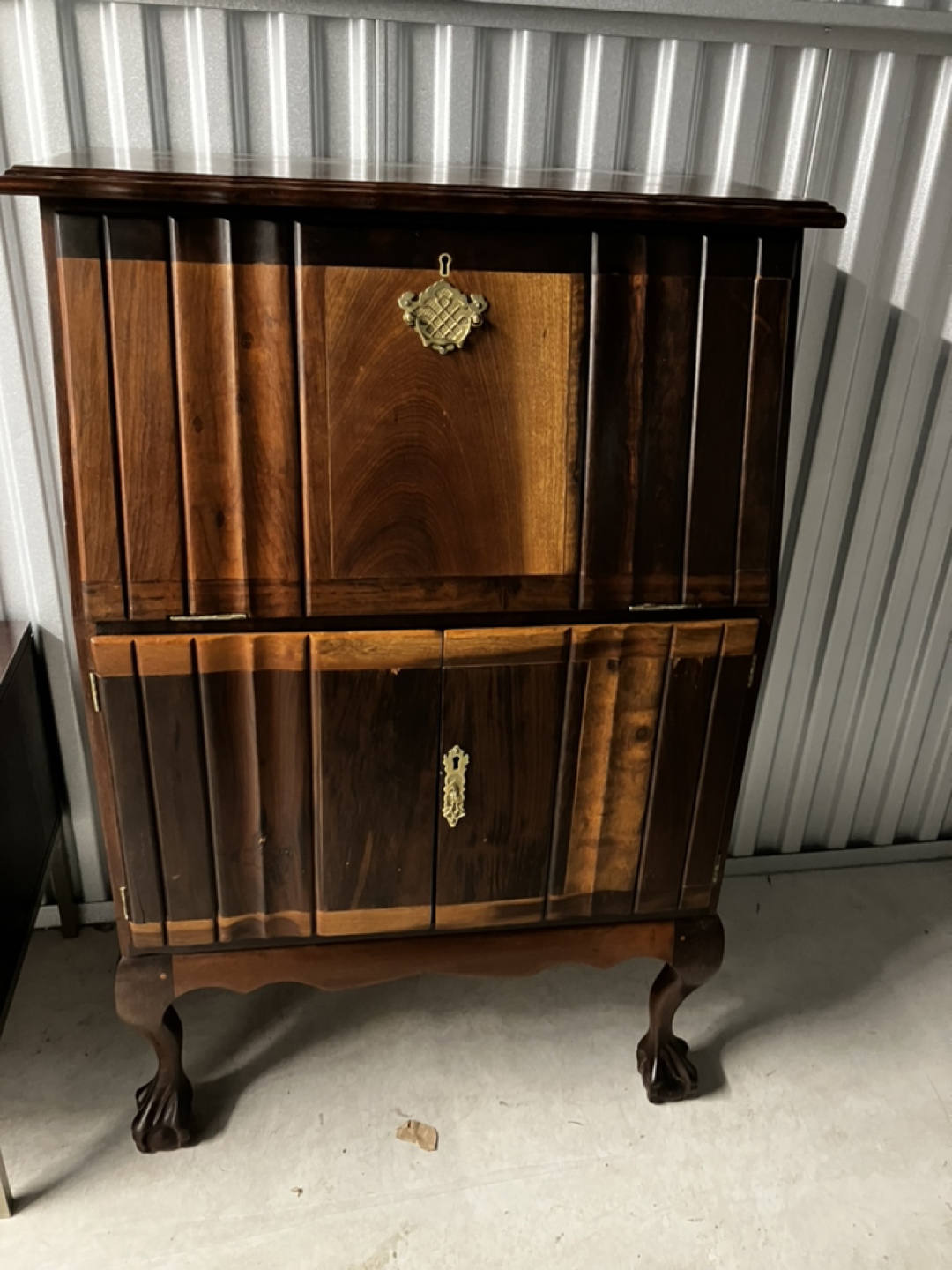 Antique secretary desk thumbnail