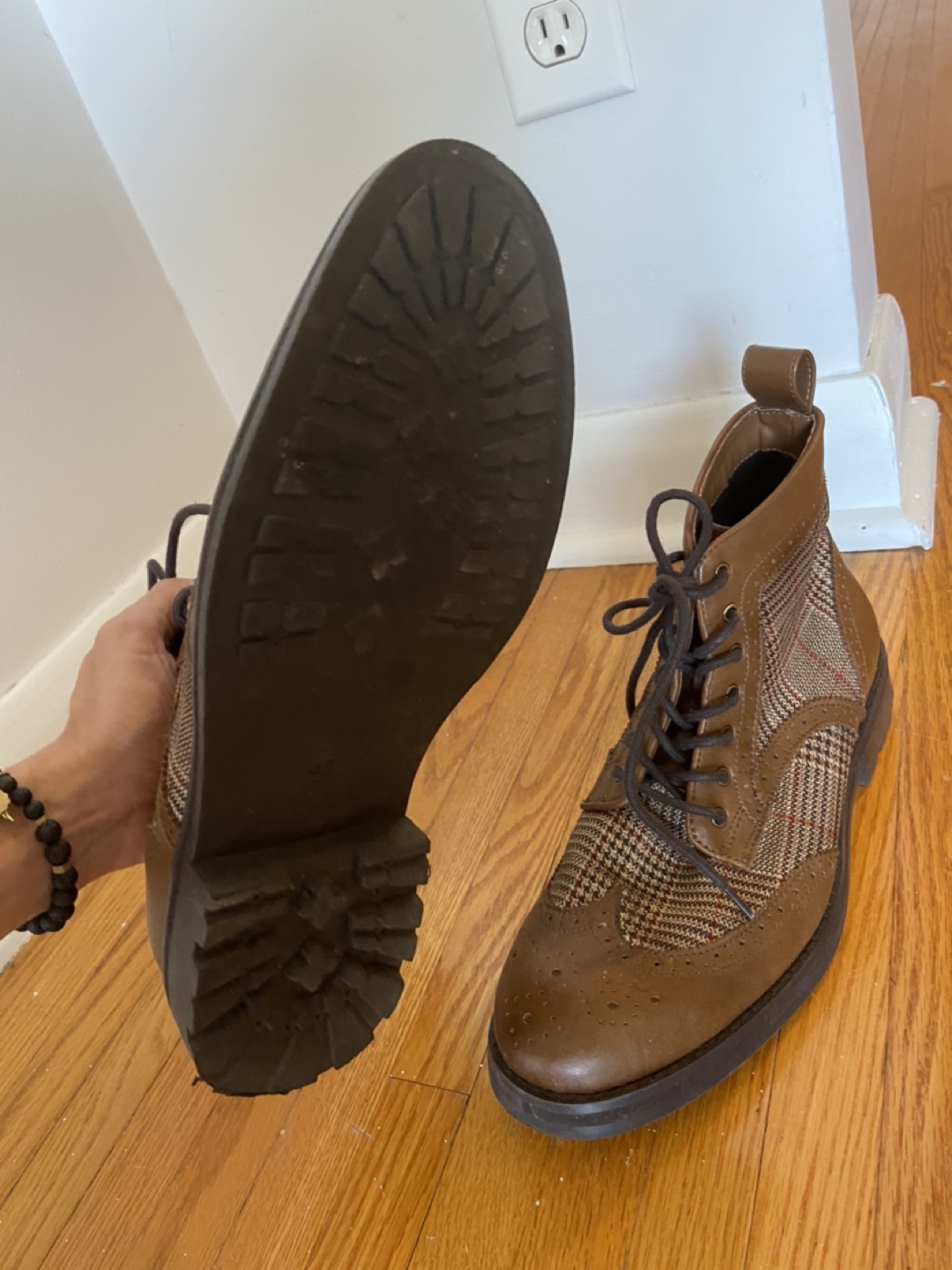 Brown Faux Leather Boots - photo 2