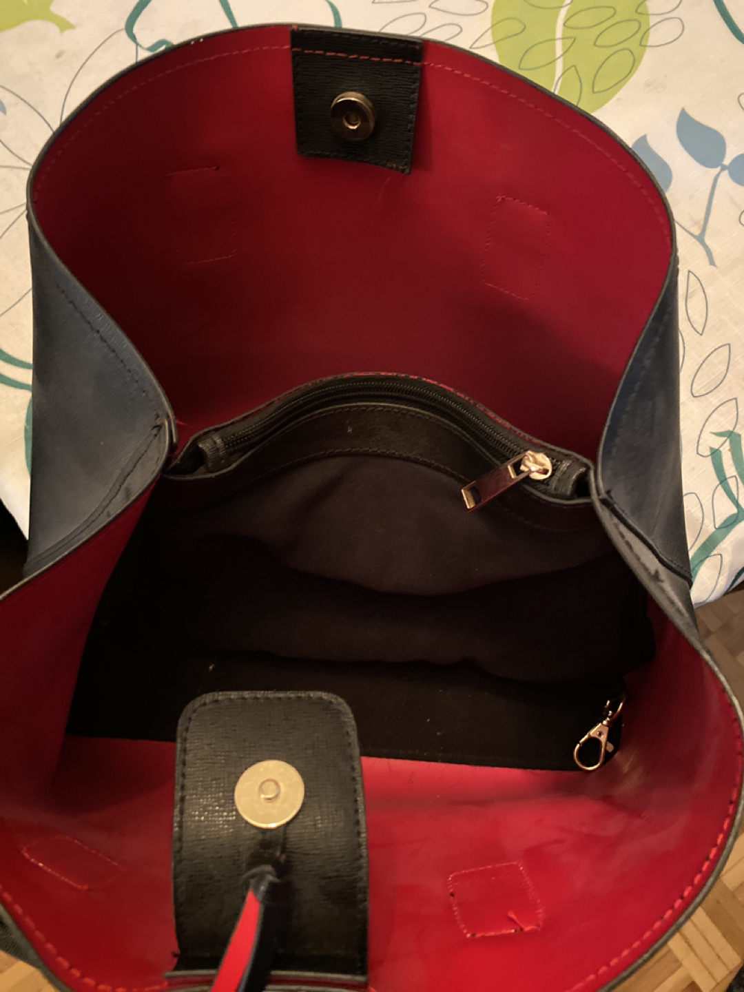 Aldo red and black purse - photo 4