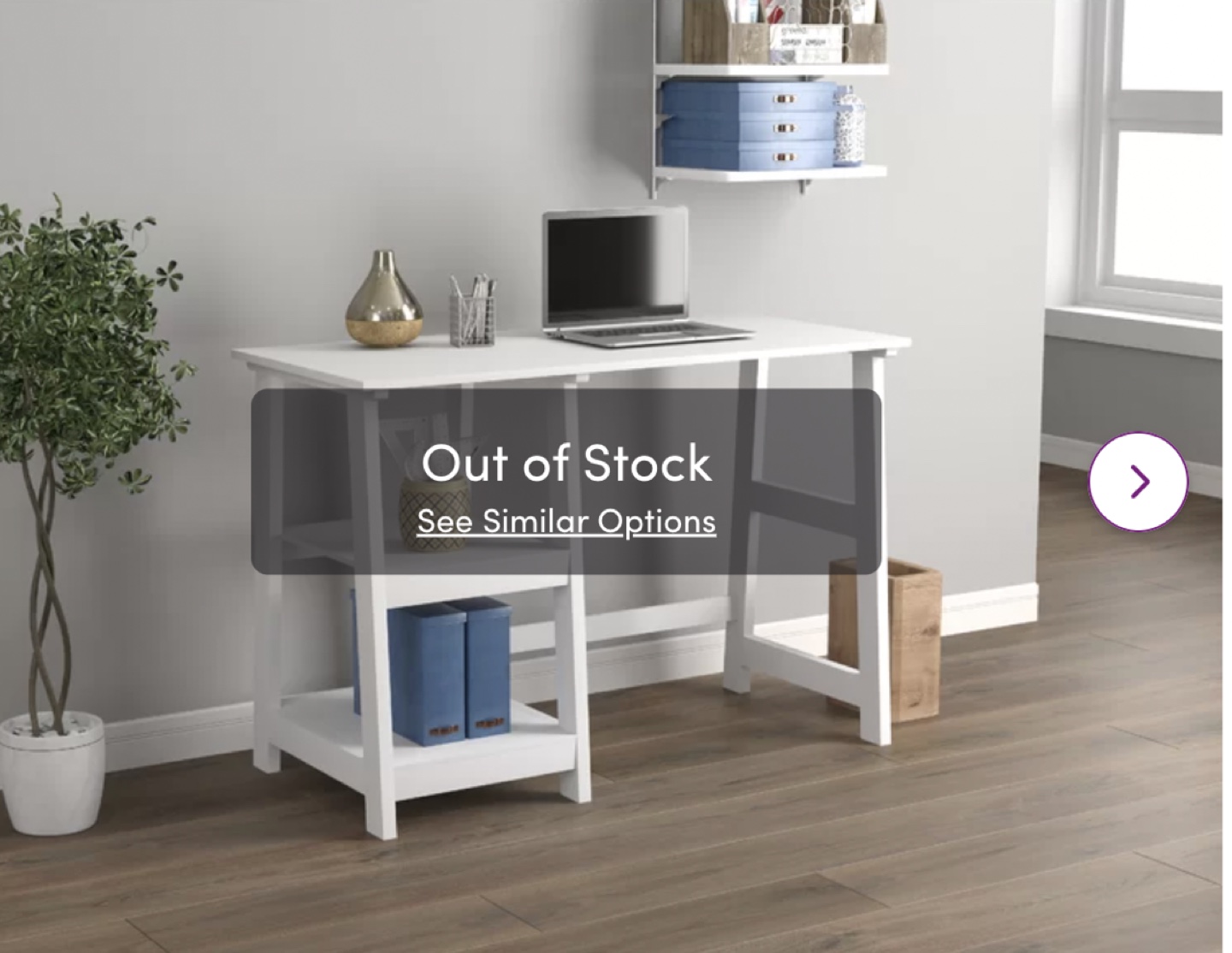 White desk - photo 4