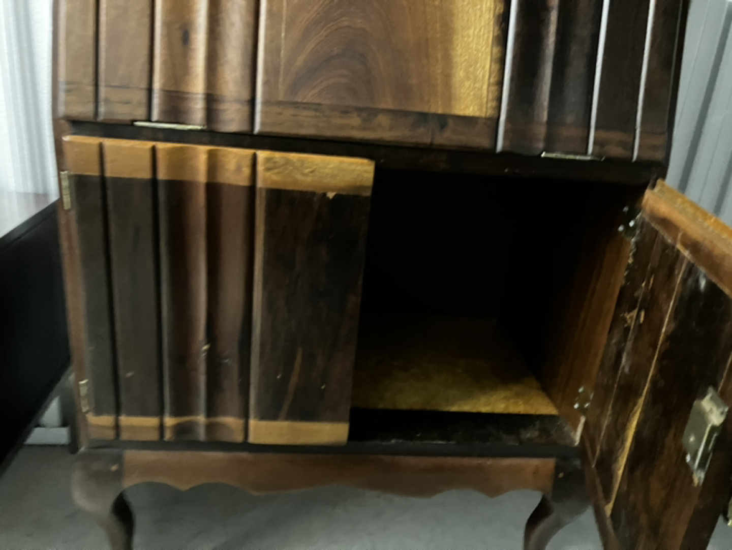 Antique secretary desk - photo 5
