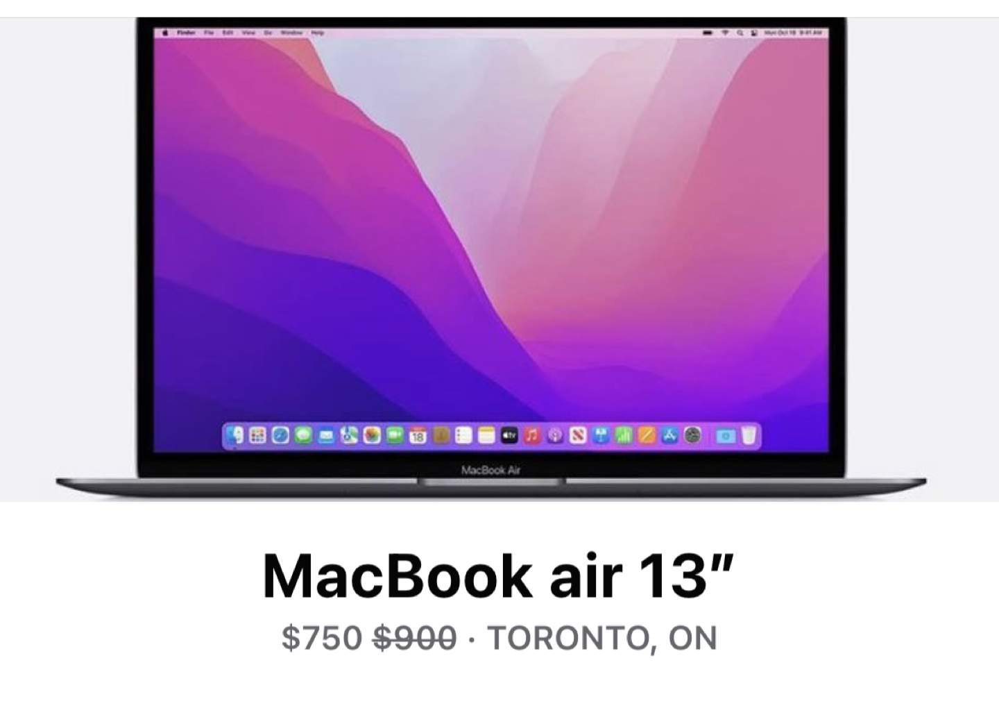 MacBook Air 13”