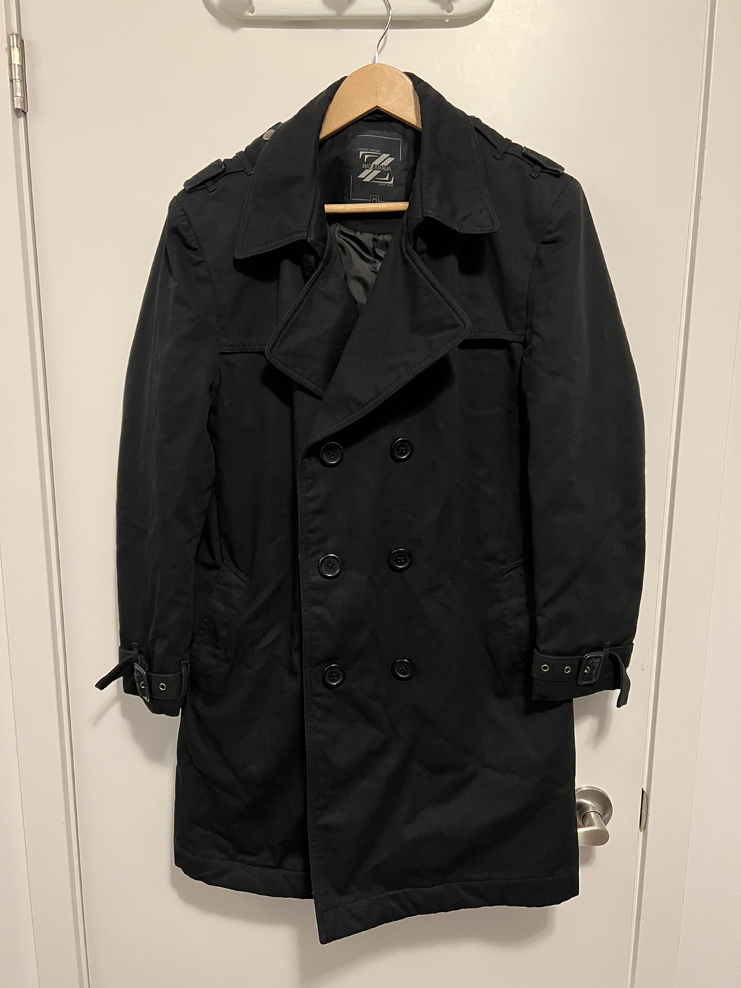 Made in Italy 🇮🇹 black trench coat