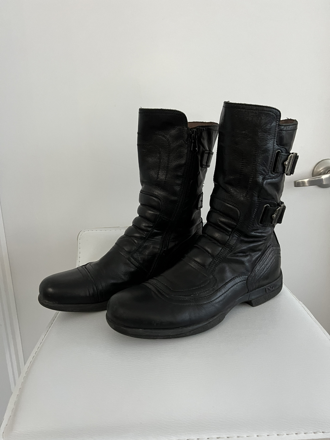 Made in Italy 🇮🇹 Black Leather Boots - photo 2