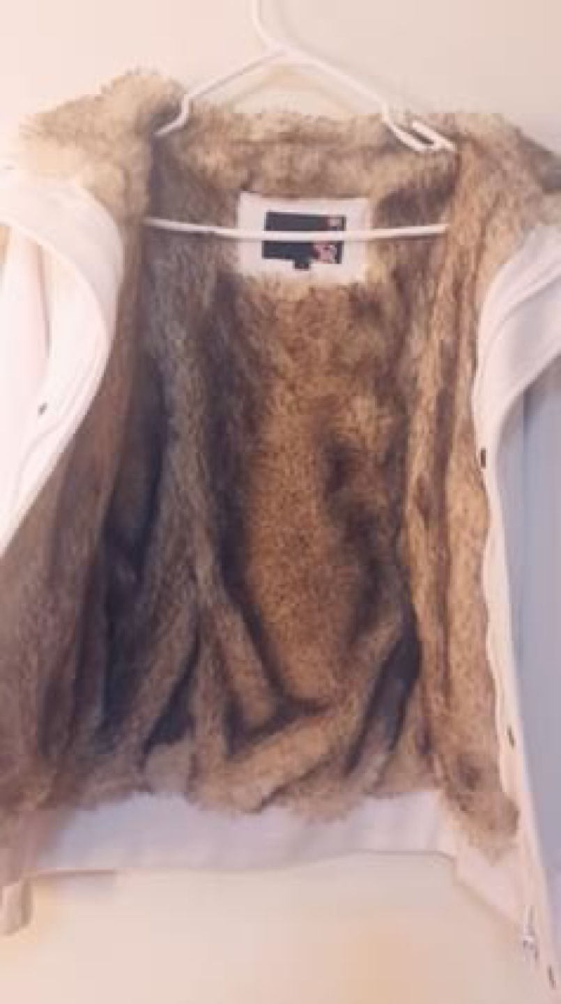 warm winter coat with inner fur🥕 image indicator(3)