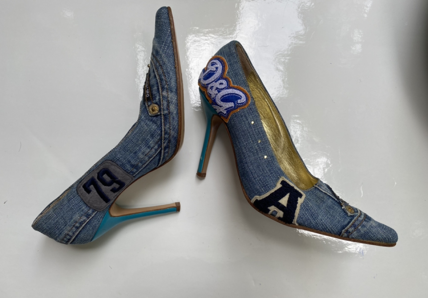 Dolce Gabbana Denim Heels!⚡️ - photo 5