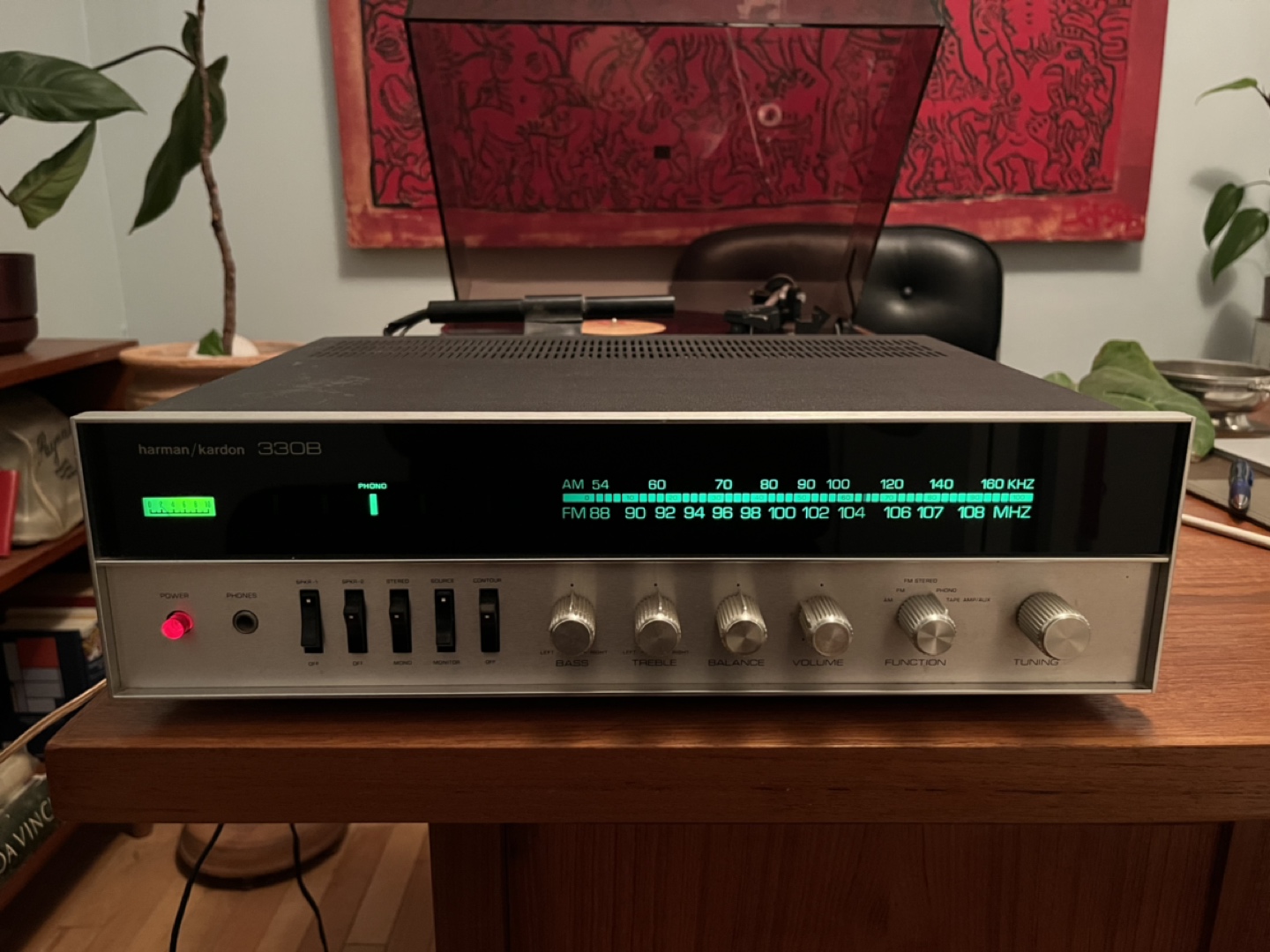Harman Kardon 330B Receiver Amplifier - good condition thumbnail