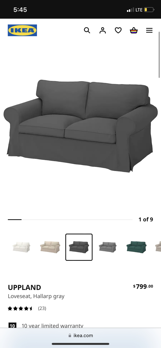 IKEA UPPLAND couch
