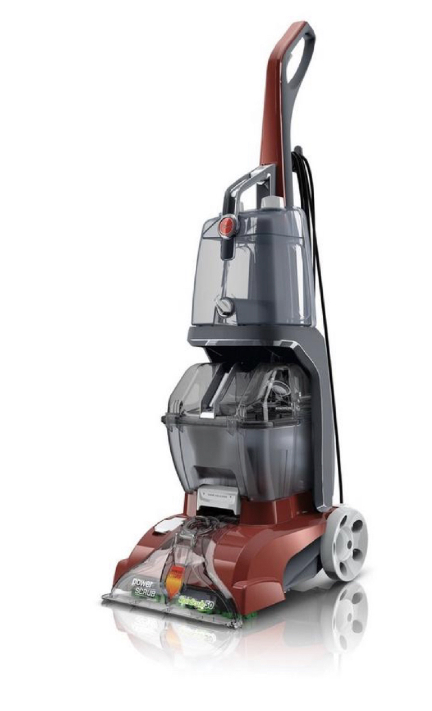 Power scrub vacuum cleaner