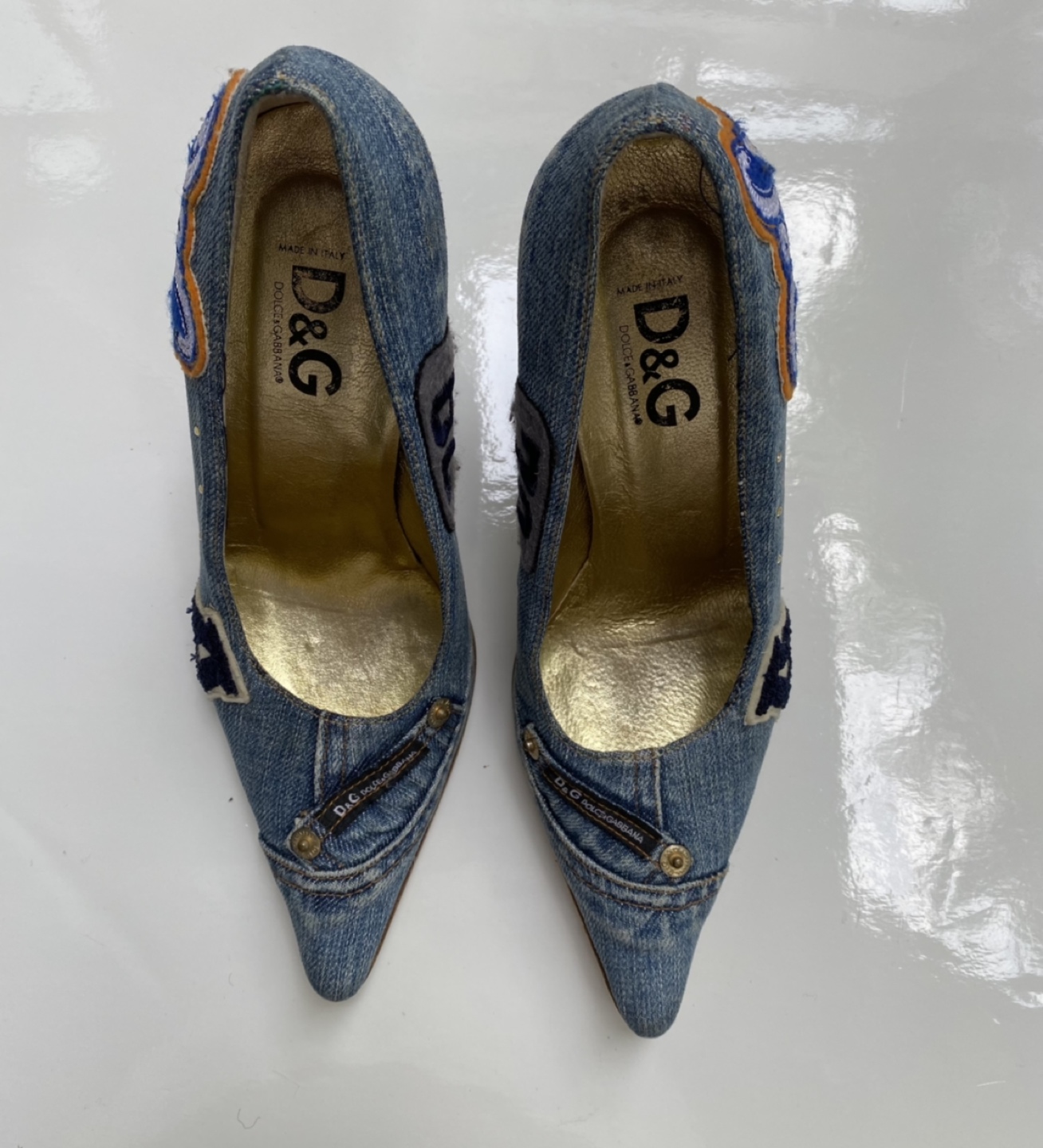 Dolce Gabbana Denim Heels!⚡️ - photo 4