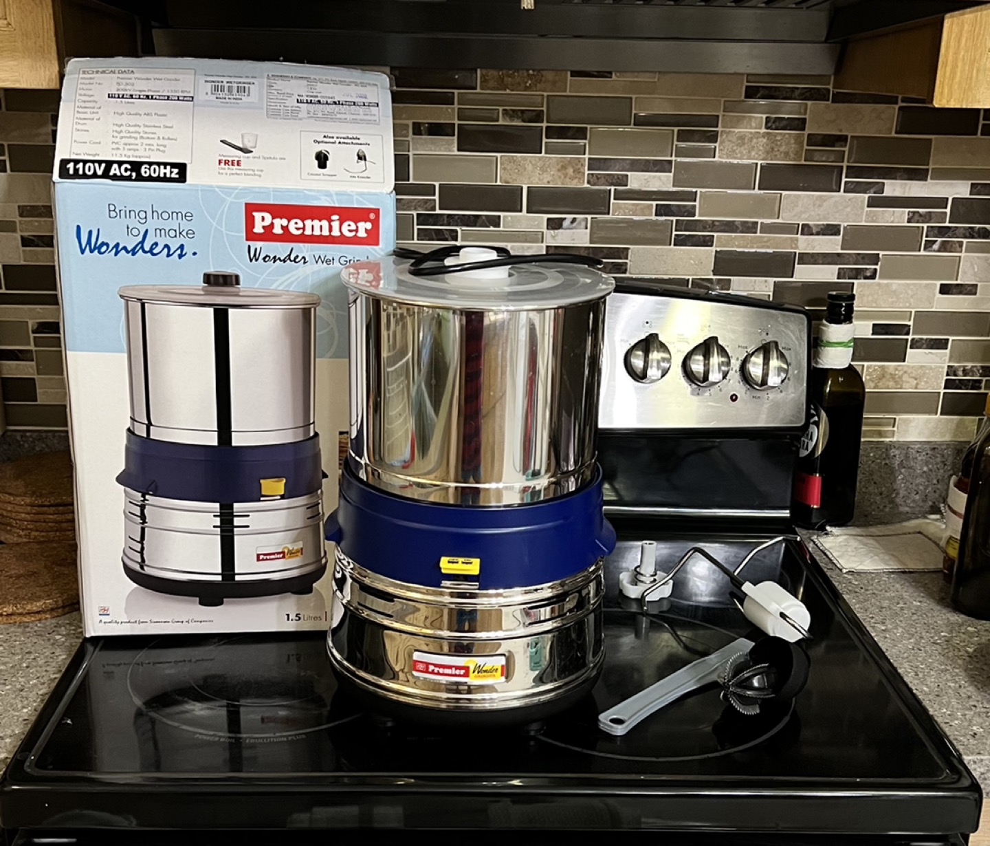 Wet Grinder, Table top, Made in India. thumbnail