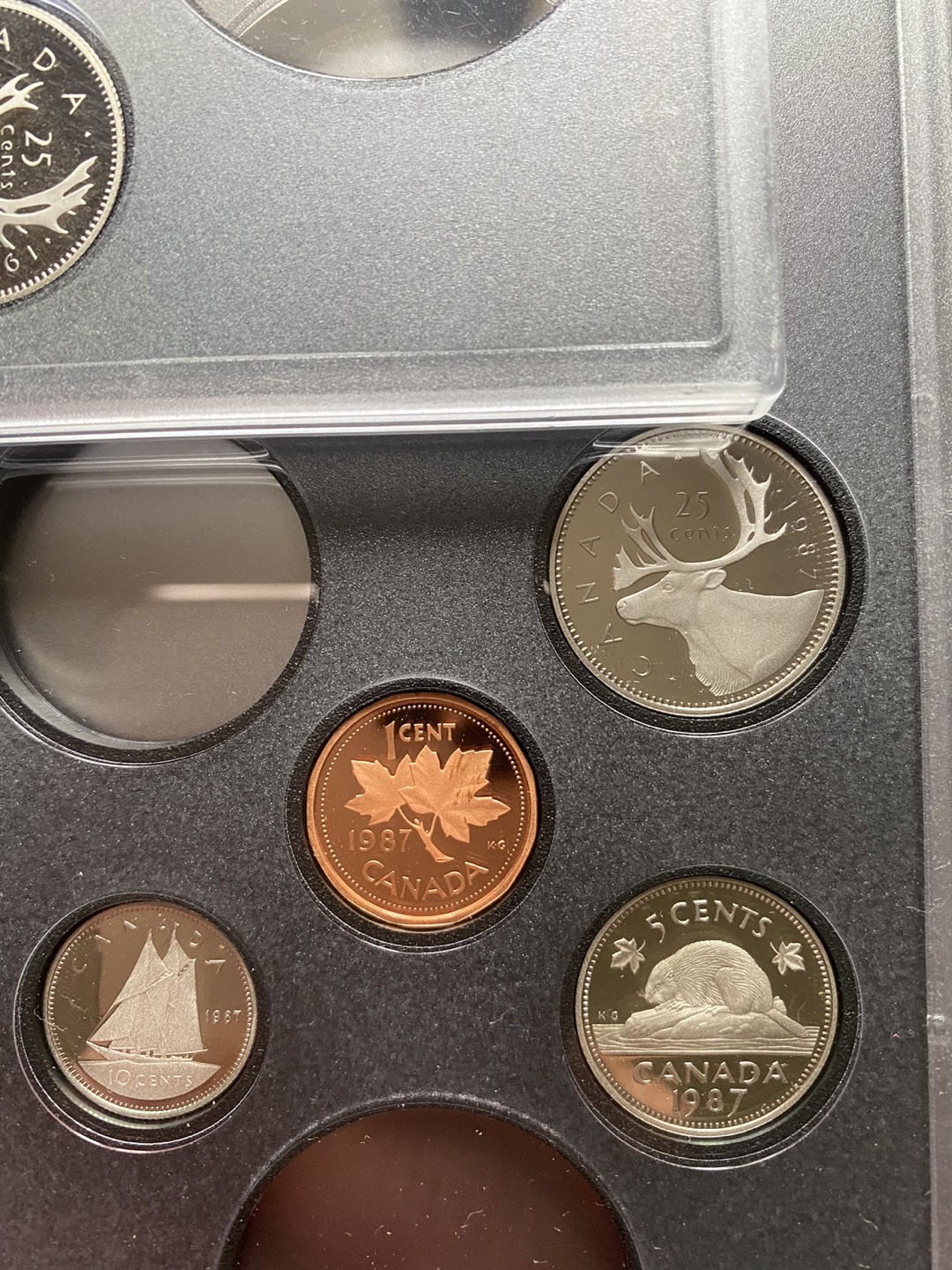 9 Partial Canada Specimen UNC coin sets 1970s/80s🍀 image indicator(6)