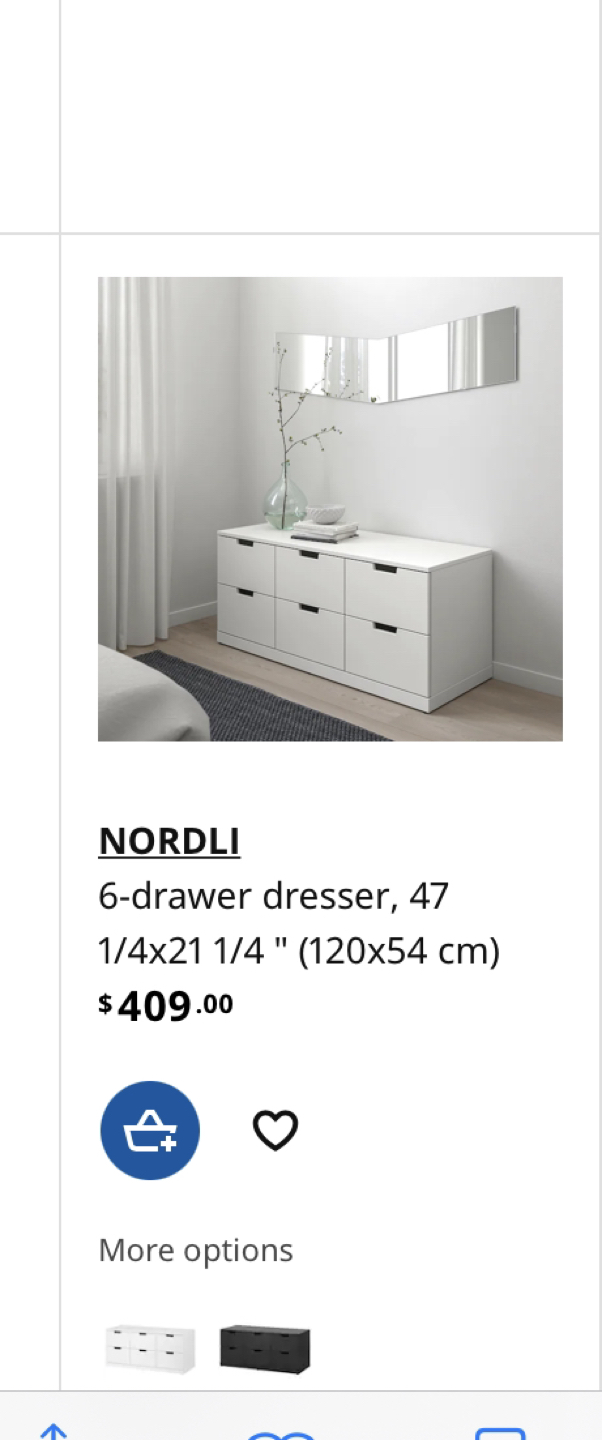 Ikea dresser