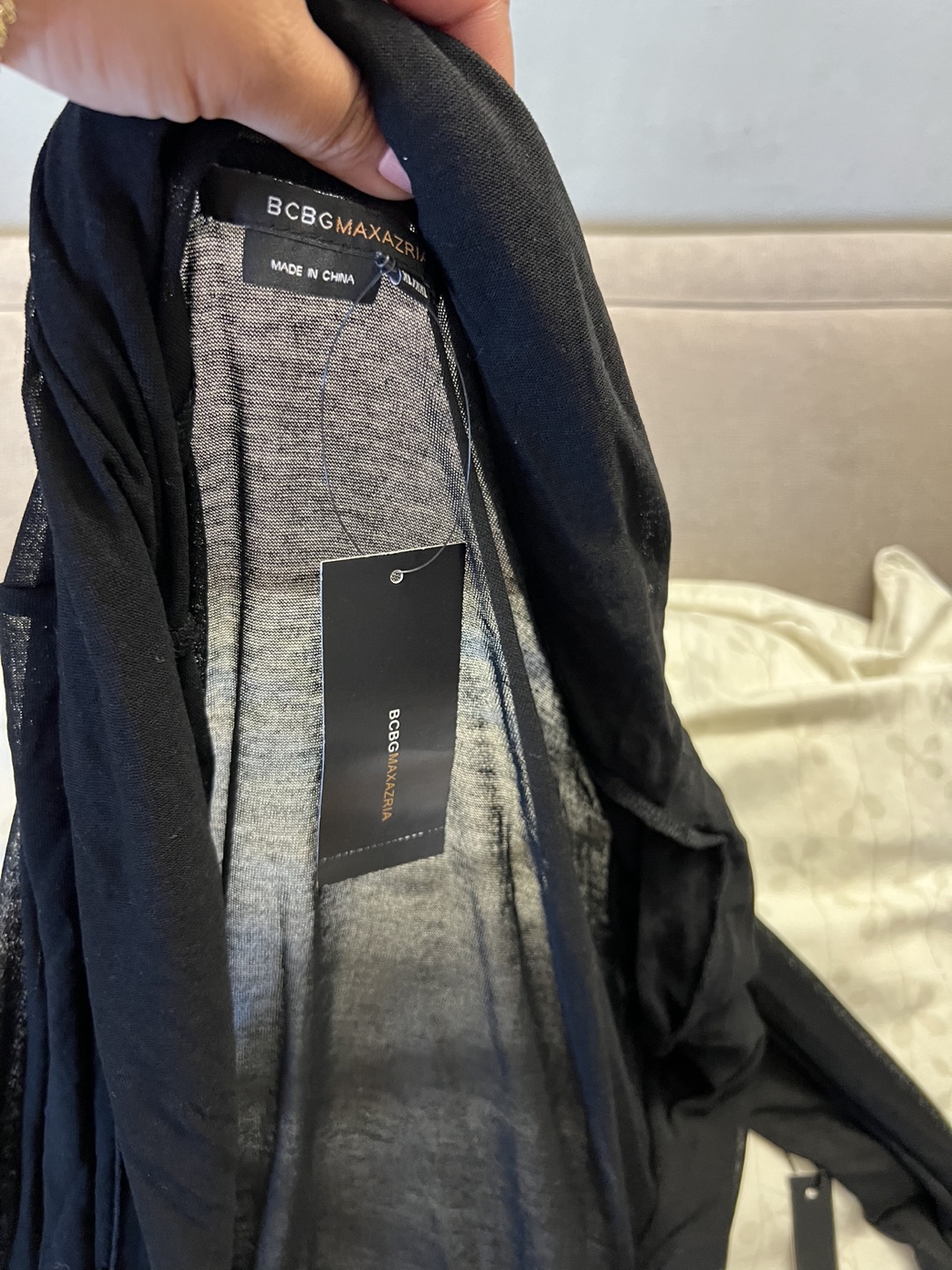 BCBG Brand New Sheer Summer Cardigan. XL image indicator(4)