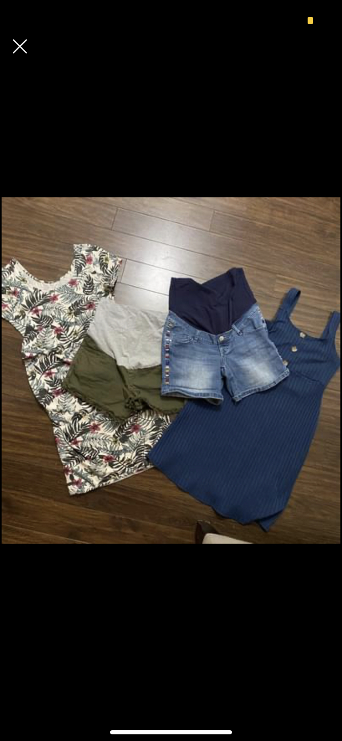 Maternity Clothes - Shorts & Dresses