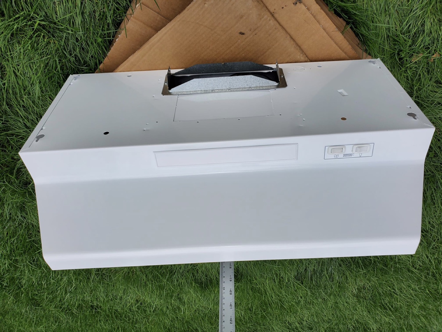 BRAND NEW NEVER USED overhead hood range - photo 2