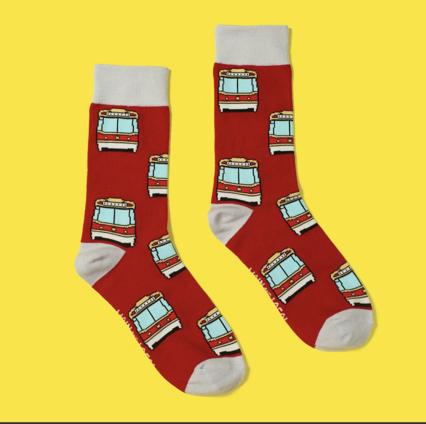 Toronto streetcar socks