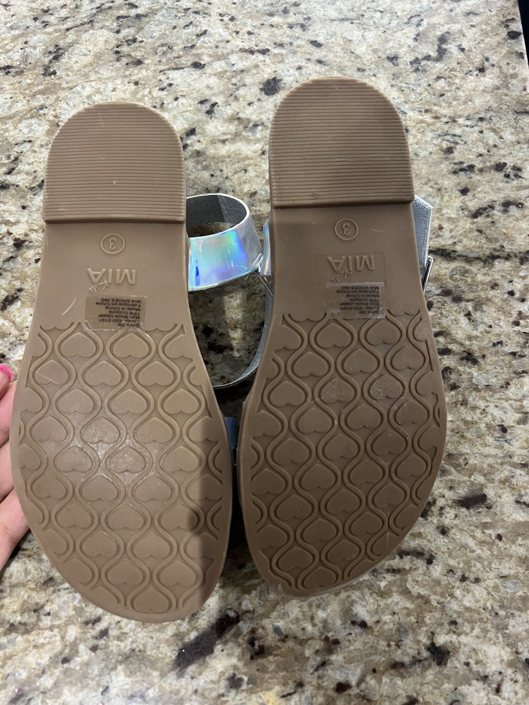 Girls sandals size 3 - photo 2