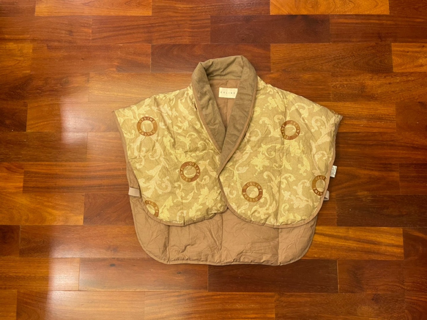 Authentic Celine Cropped Goose Puffer Down Vest Jacket thumbnail