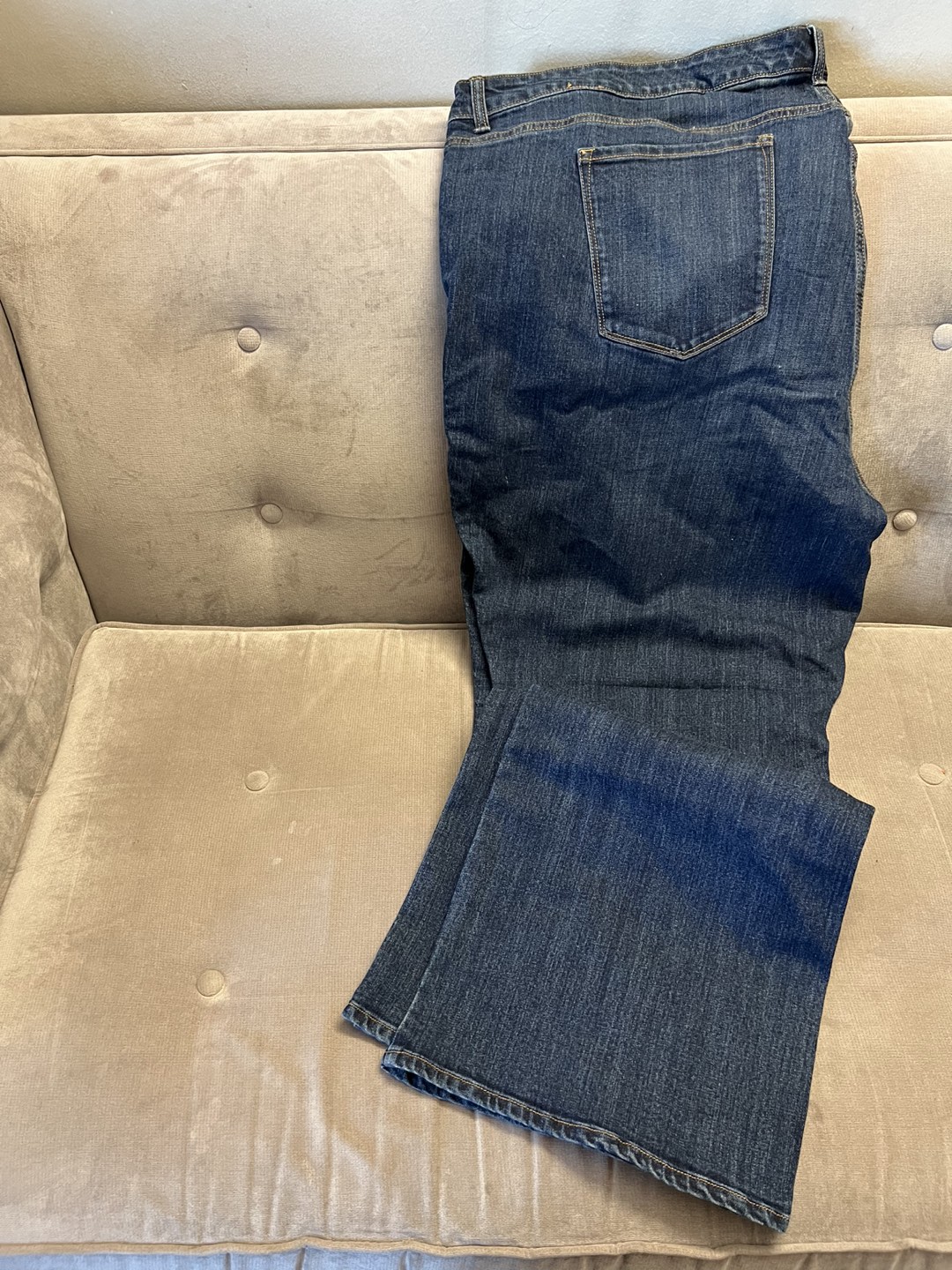 Old Navy Boot-Cut Jeans, plus size 30. Lot of 2 image indicator(2)