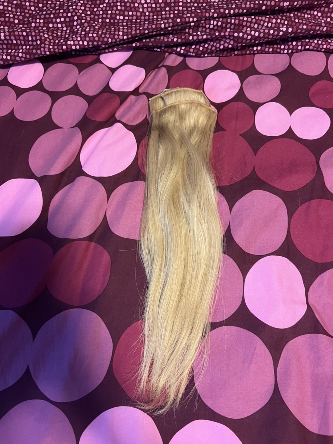 Real human clip-in hair extensions - photo 2
