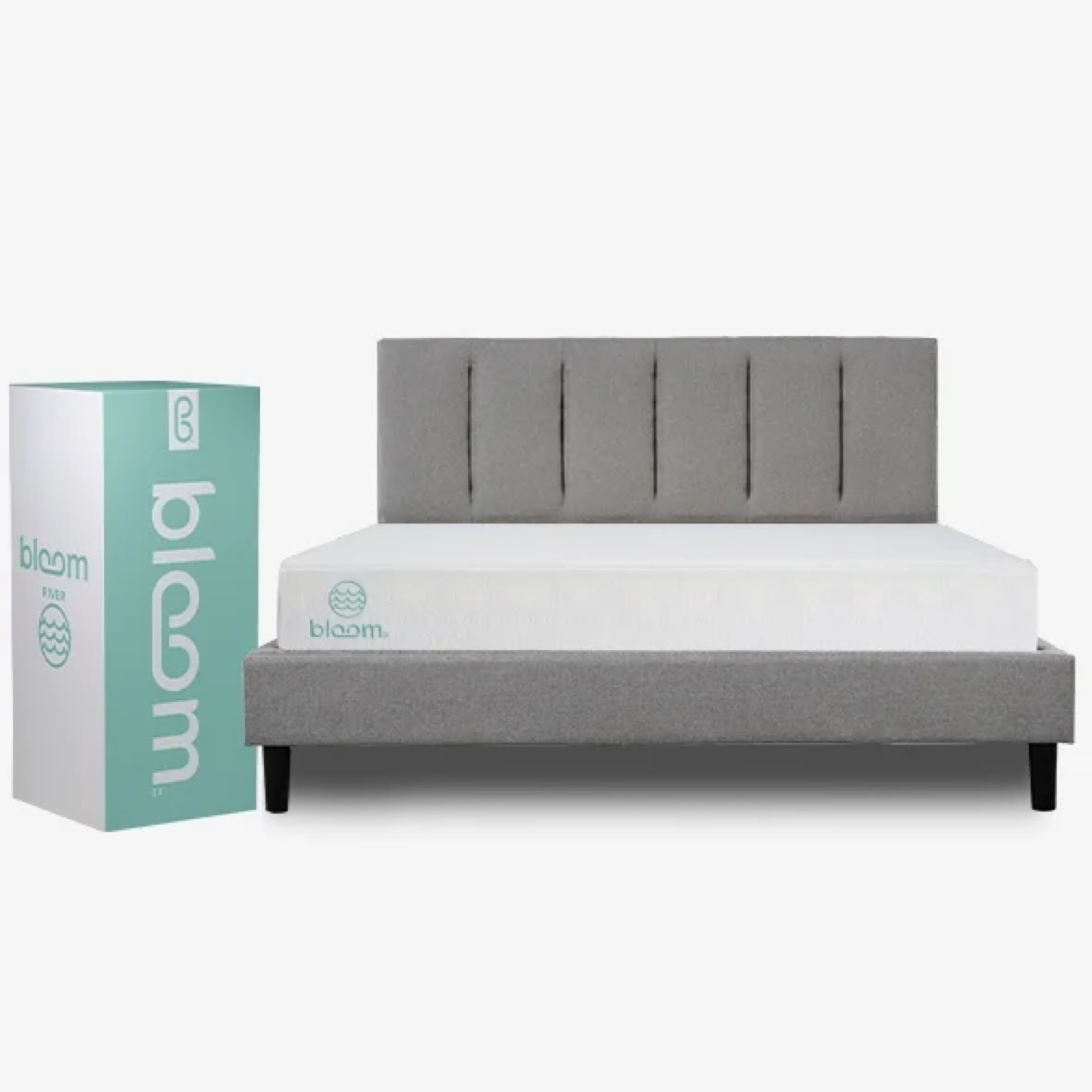 Full size BLOOM mattress 99% like new (bonus 3 FREE bed sheets) thumbnail