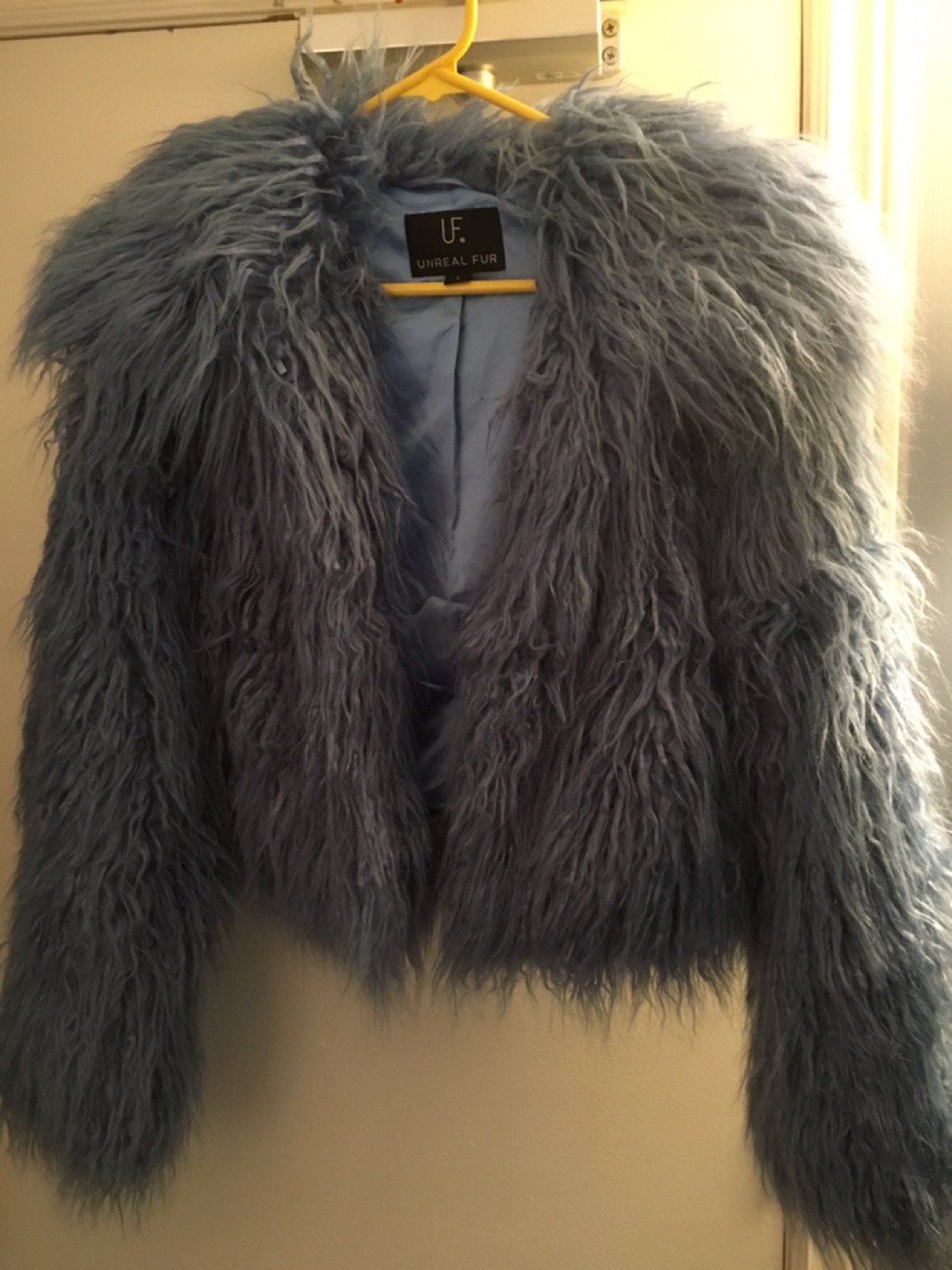Unreal Fur Brand New Faux Fur Coat size S image indicator(4)
