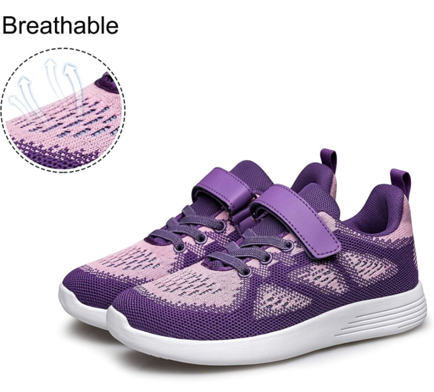 Shoes Sneakers for Kids Purple Pink - photo 2