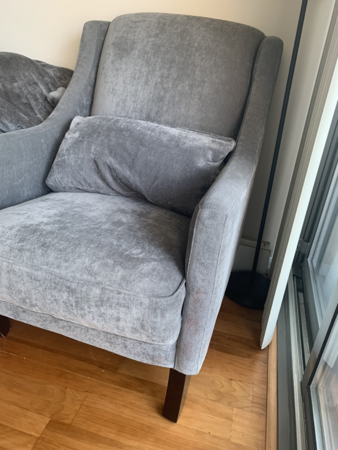 Grey Accent Chair - photo 4