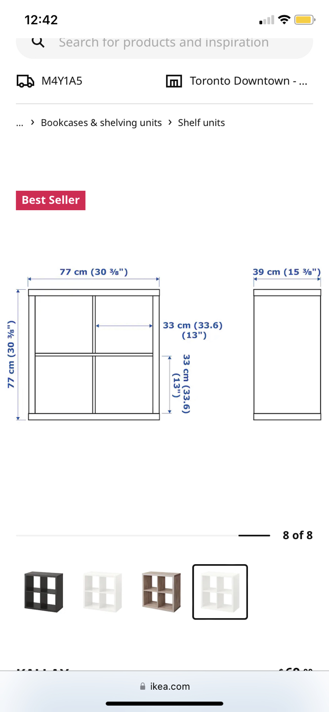 IKEA KALLAX shelf - photo 2