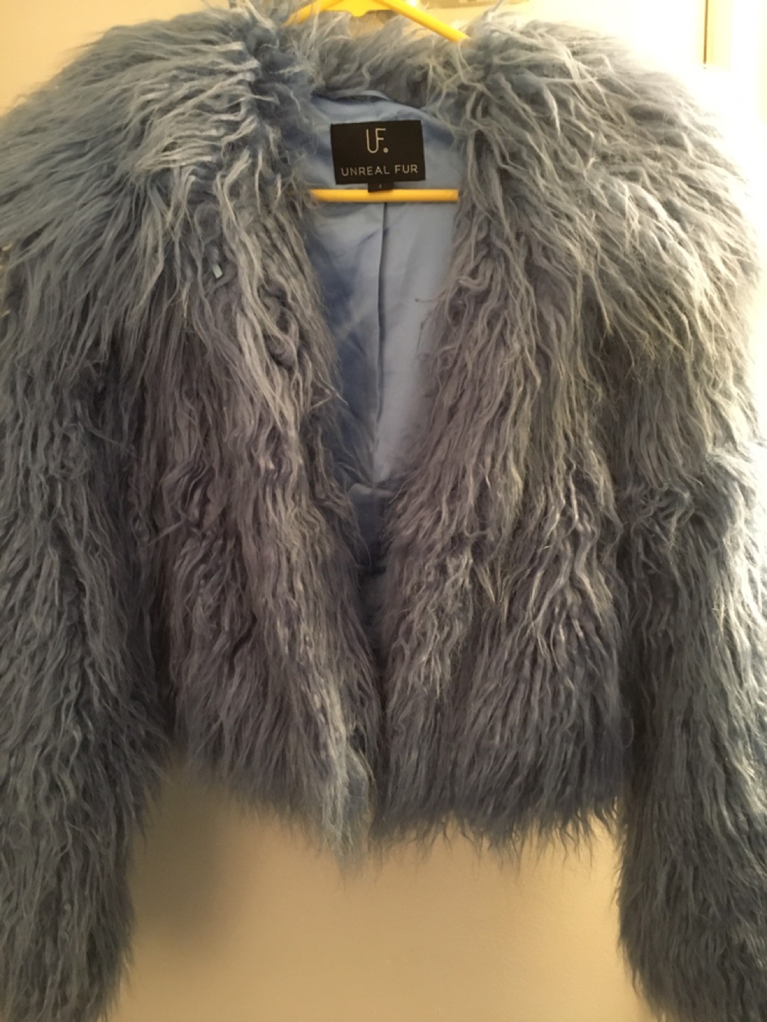 Unreal Fur Brand New Faux Fur Coat size S image indicator(6)