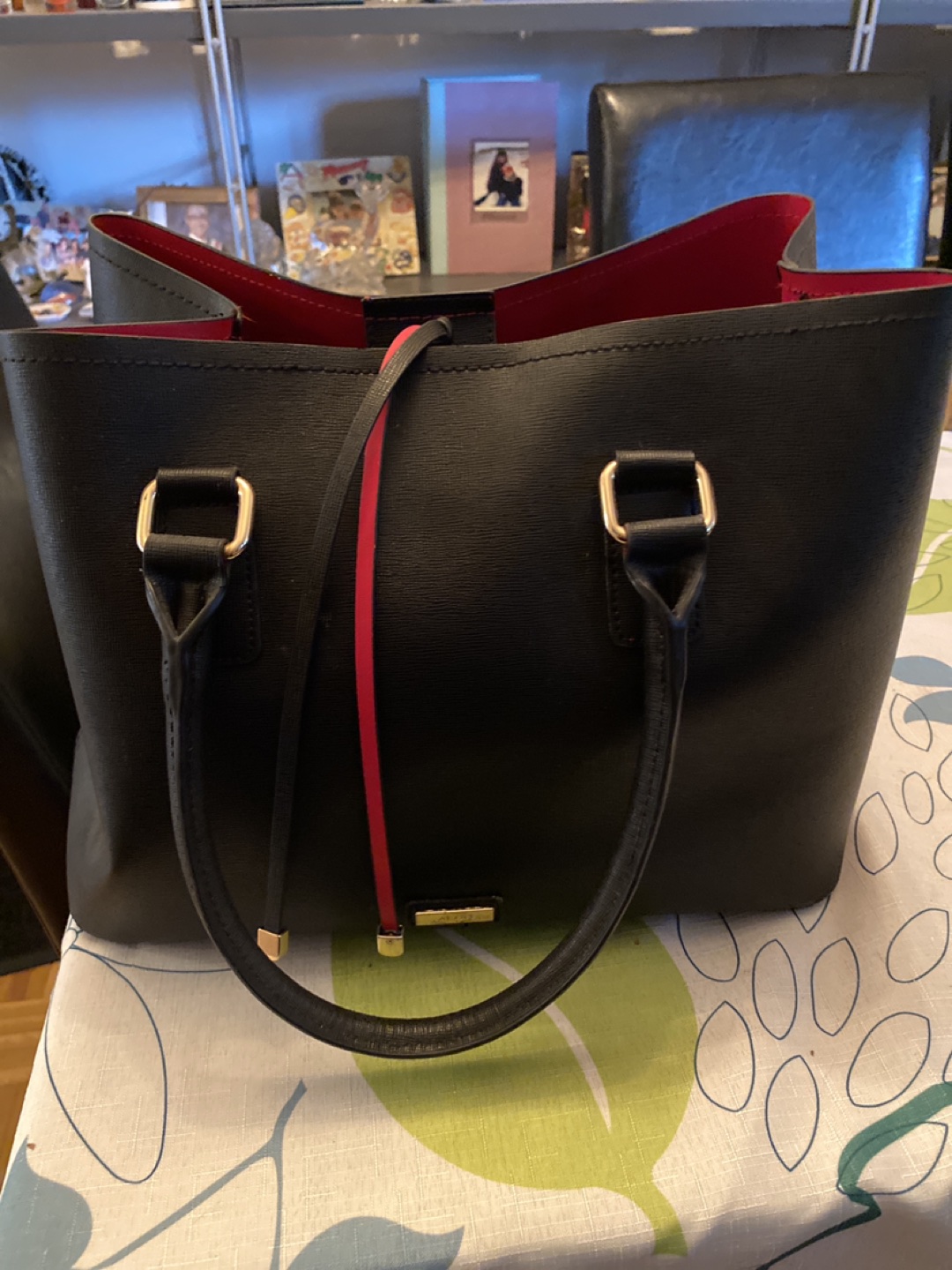 Aldo red and black purse - photo 2