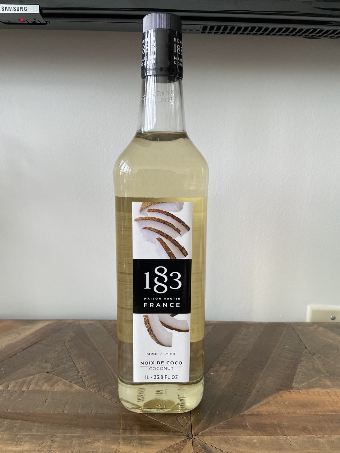 1883 Coconut Syrup 1L