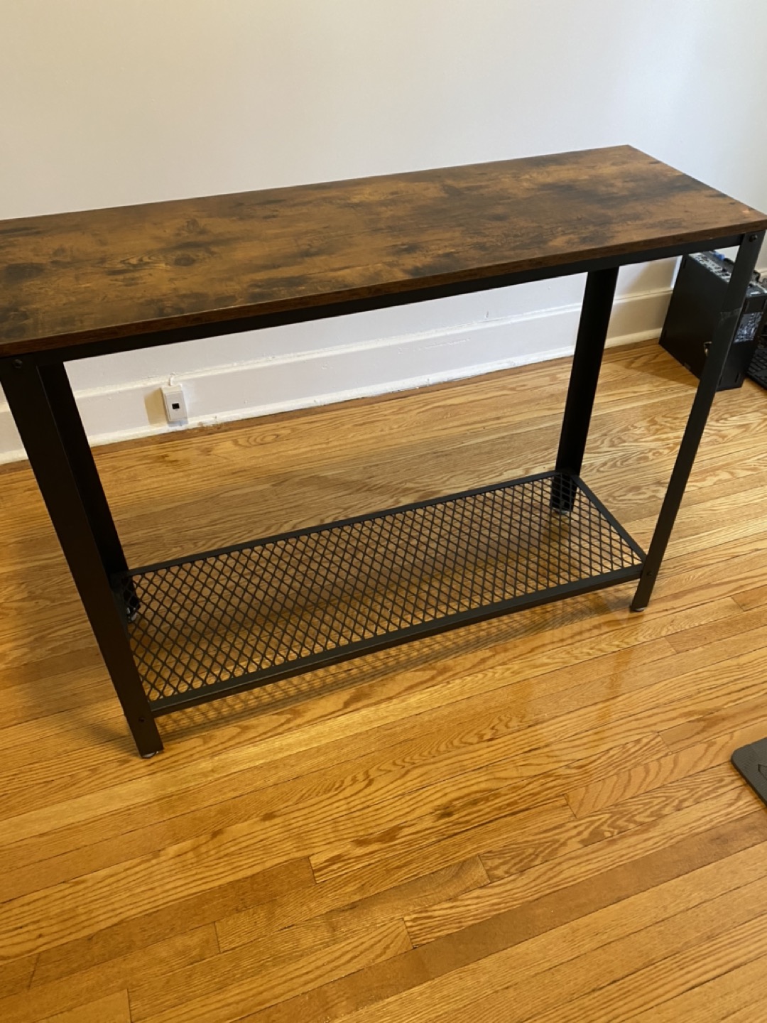 Vasagle Counter Side Table high Top wood TV Kitchen - photo 2