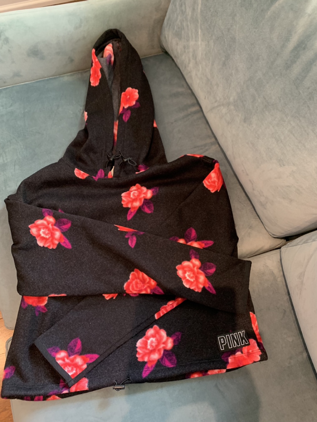 Like New - hoodie lady’s size Small by Pink thumbnail