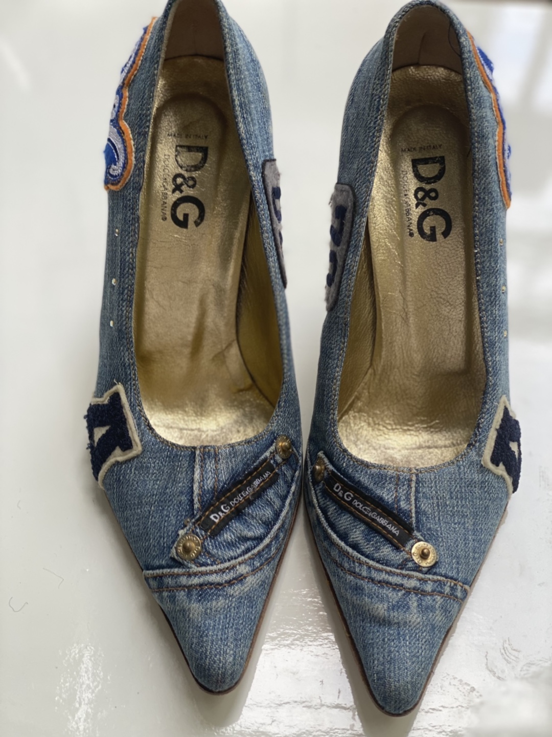 Dolce Gabbana Denim Heels!⚡️ - photo 2