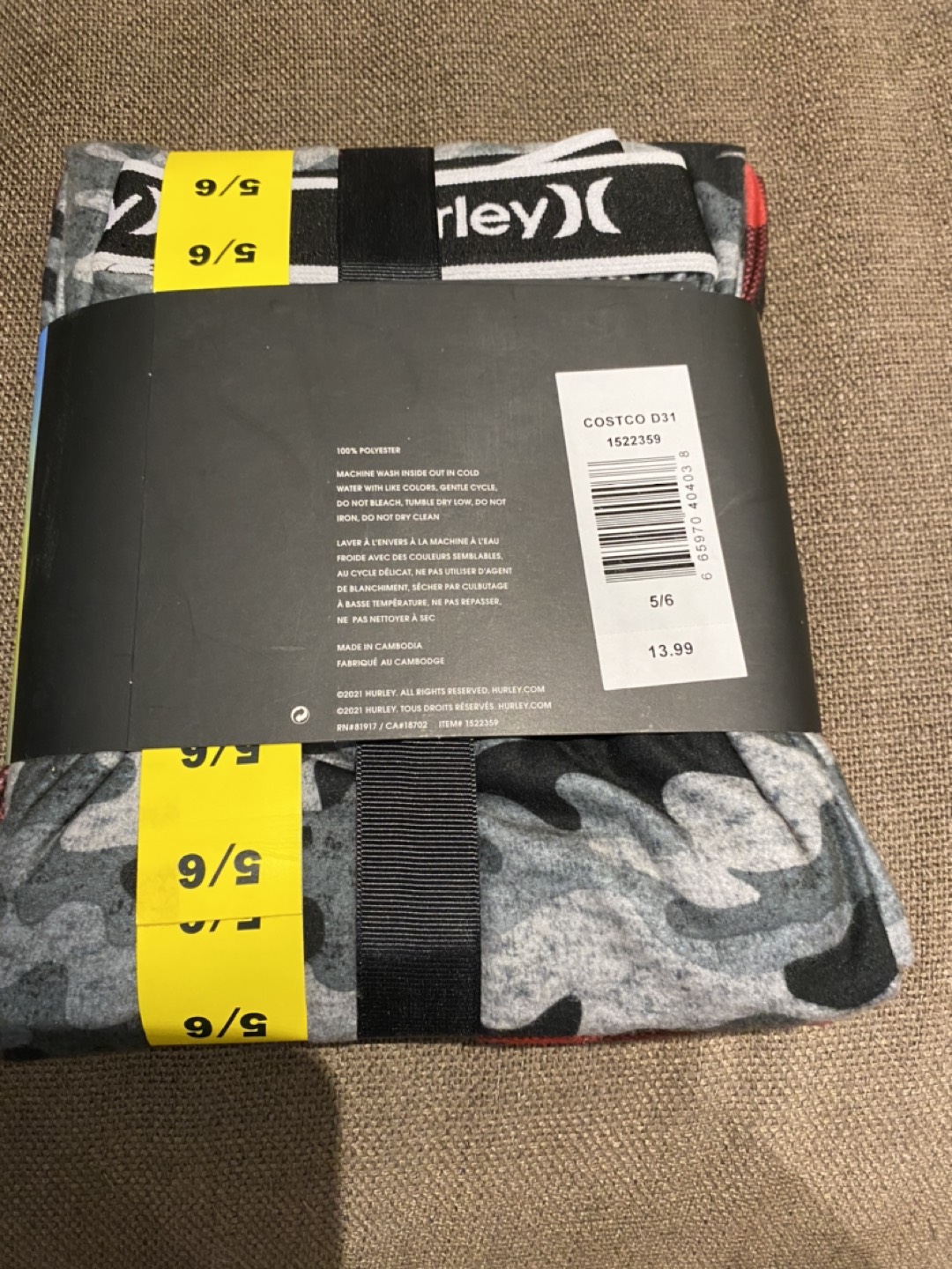 Hurley Sleep Pants 2 pack image indicator(2)