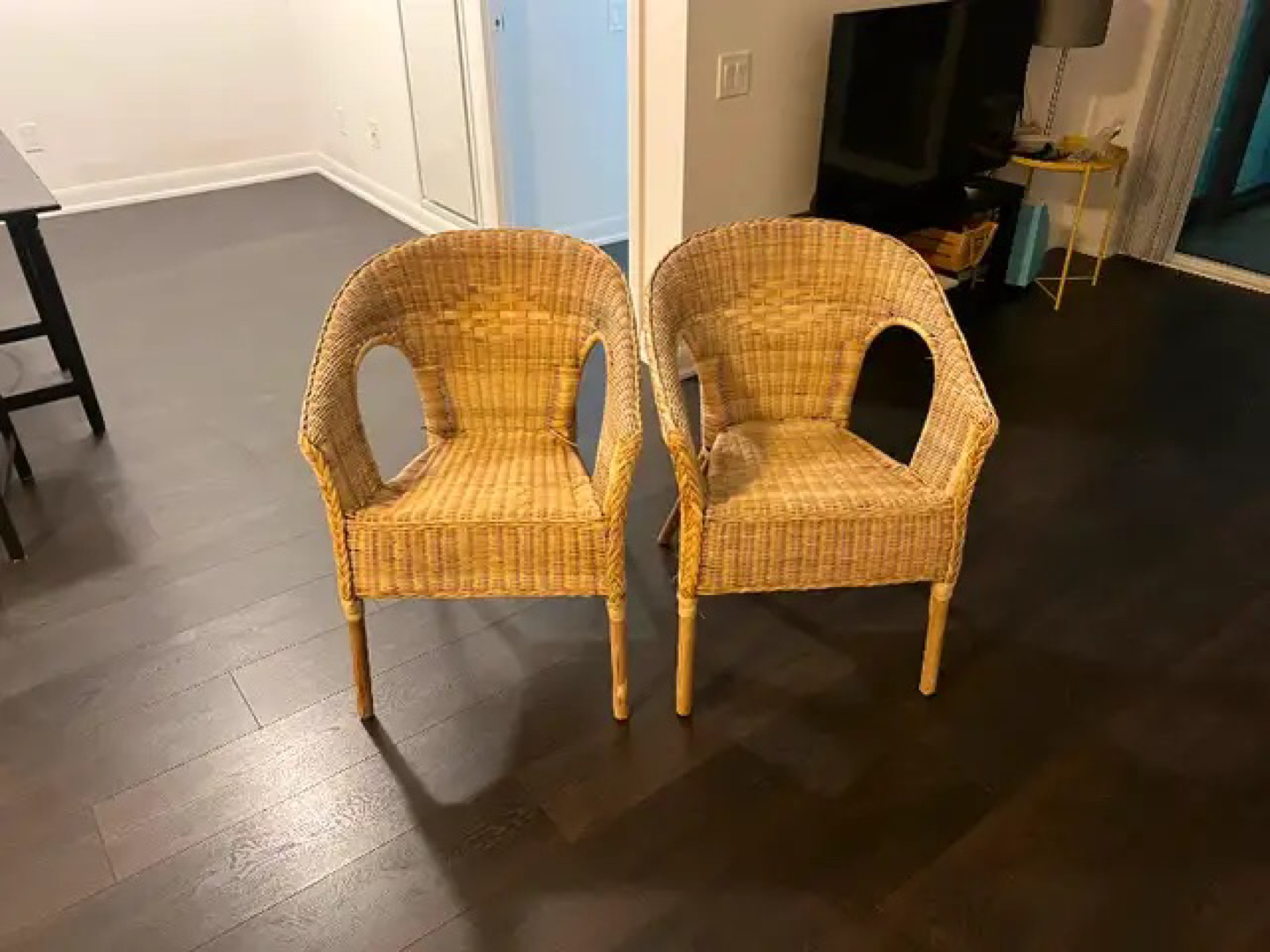 Good condition wicker chairs
