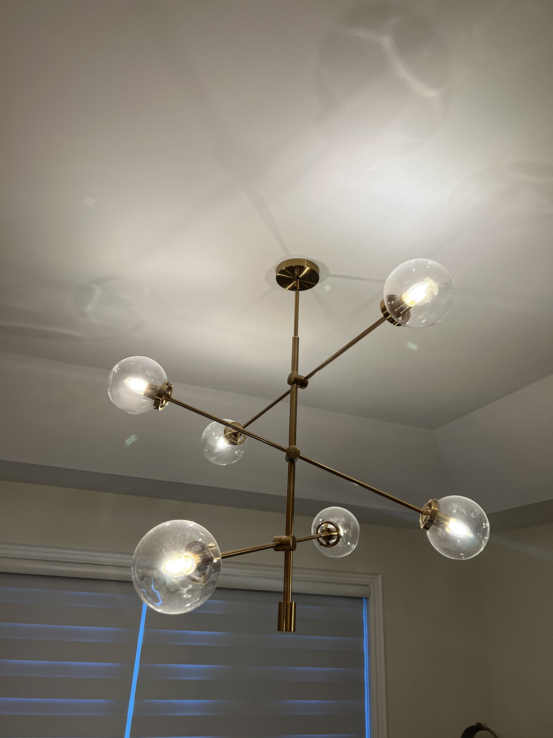 Kylo gold chandelier