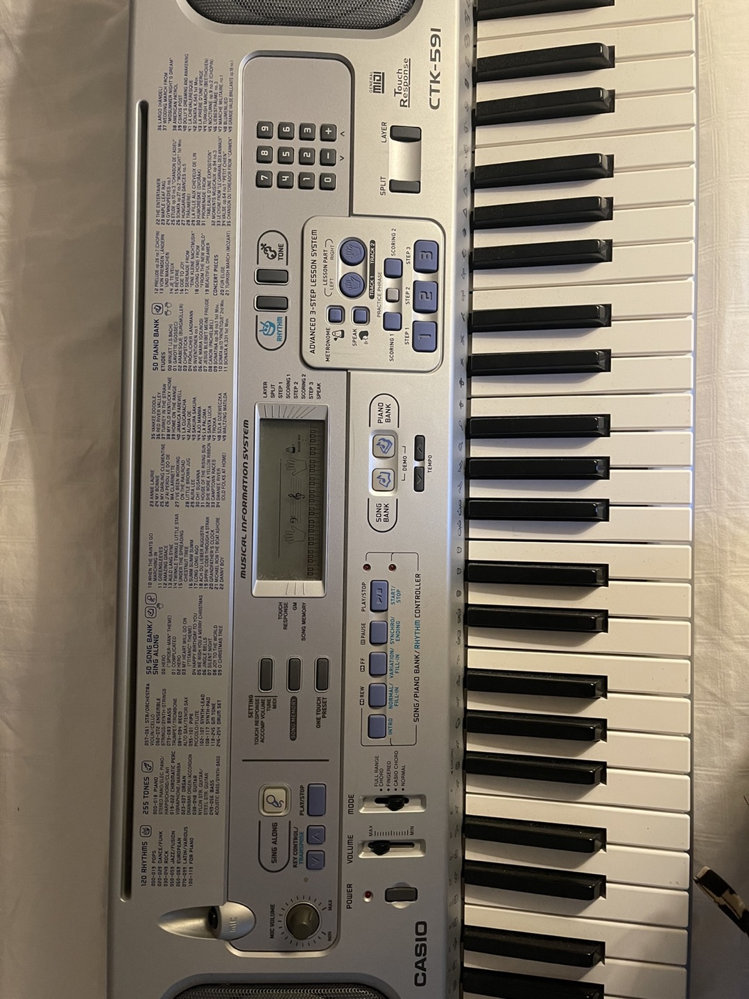 Casio CTK-591 electronic keyboard | Karrot