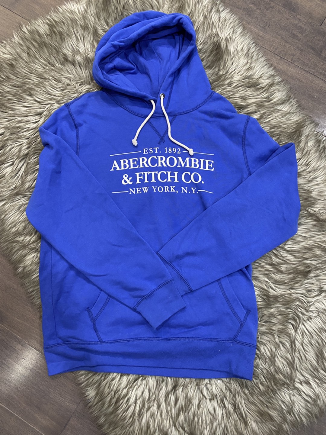 A&F Men Hoodie Size Small thumbnail
