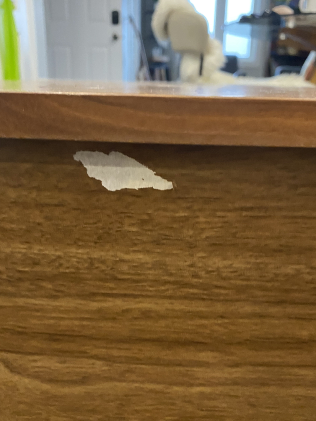 West Elm MCM Solid Oak Side Table - photo 5