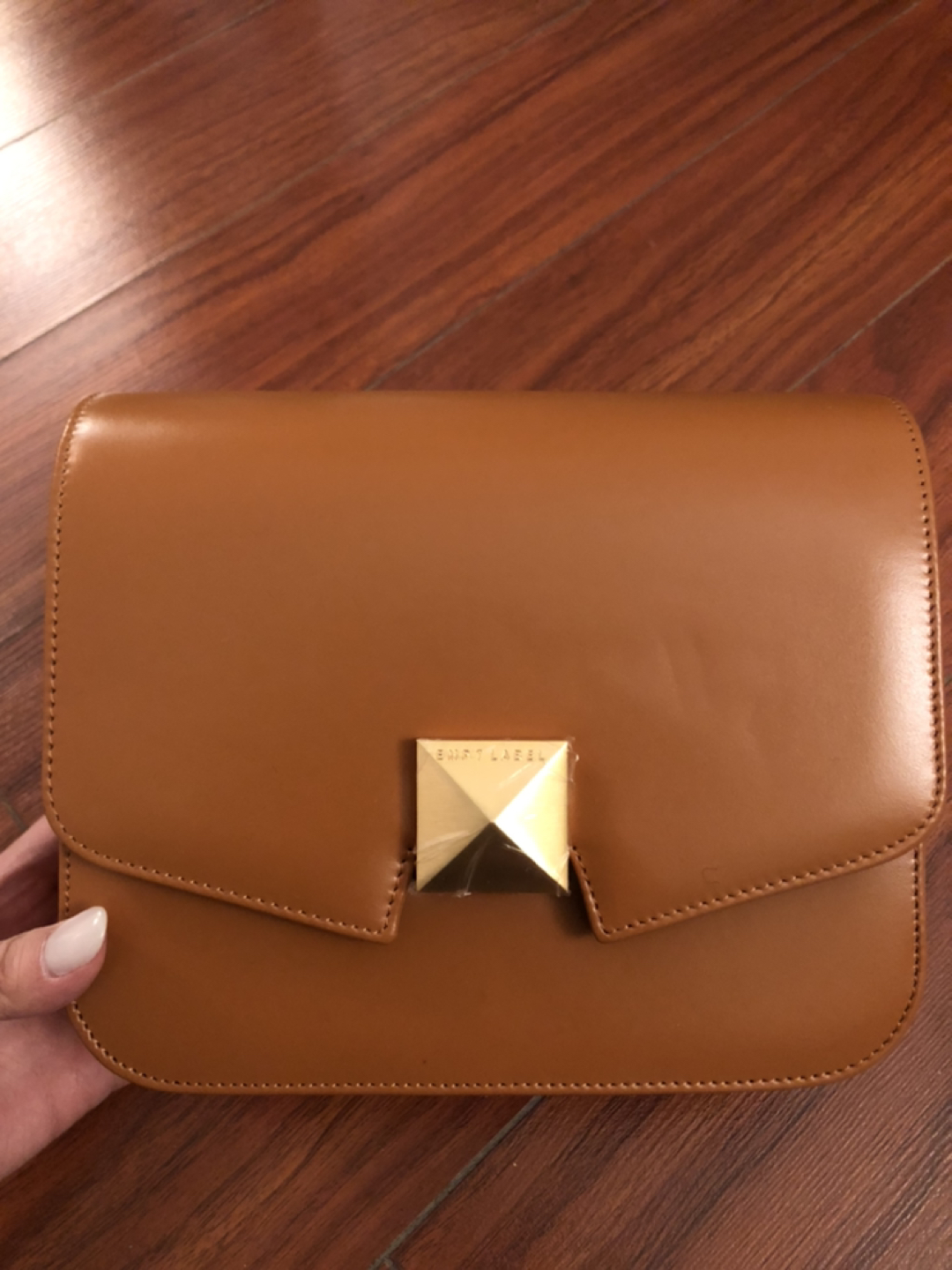 Korean brand EMP.T LABEL Cube box crossbody bag thumbnail