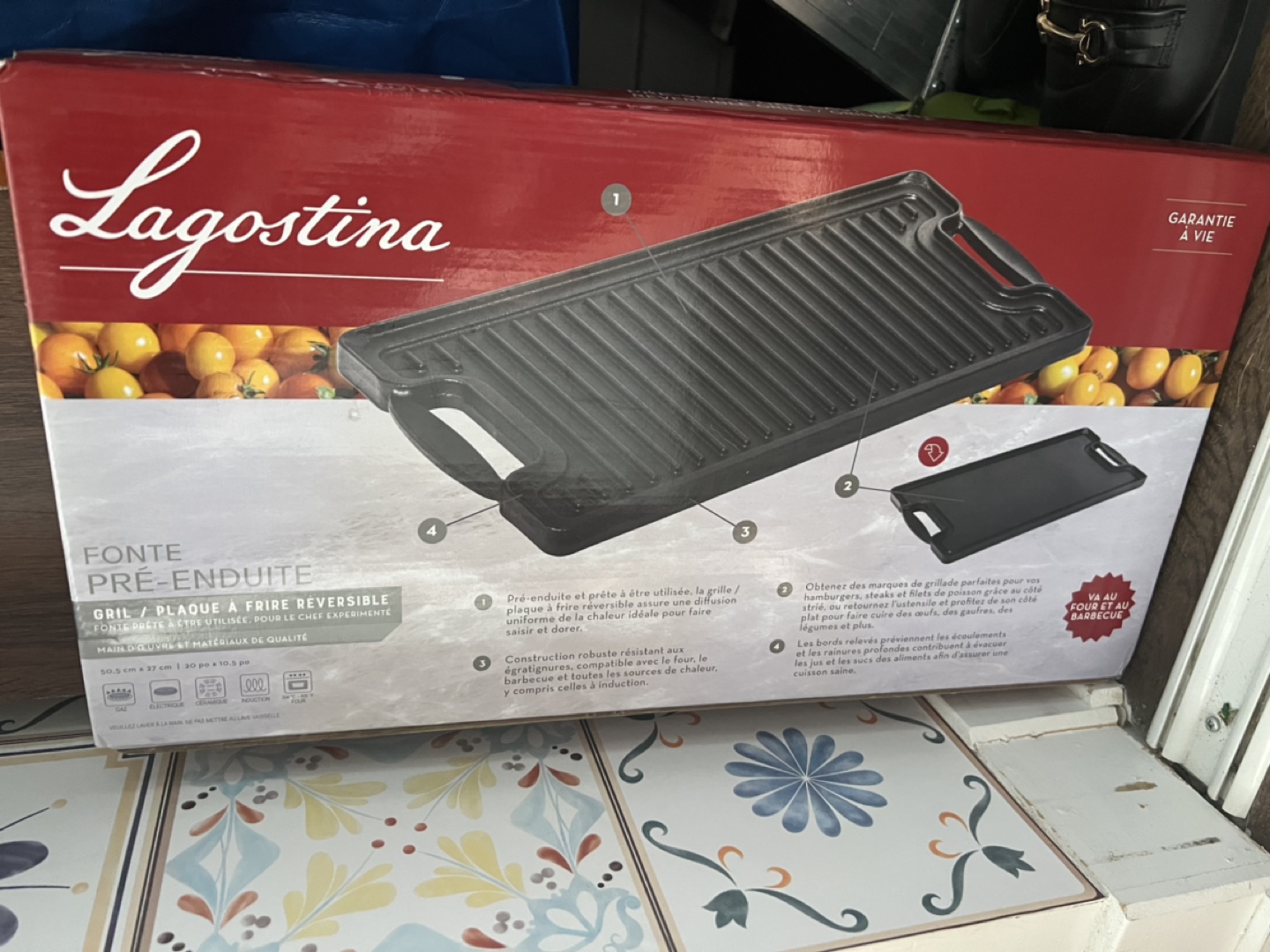 Lagostina cast iron grill thumbnail