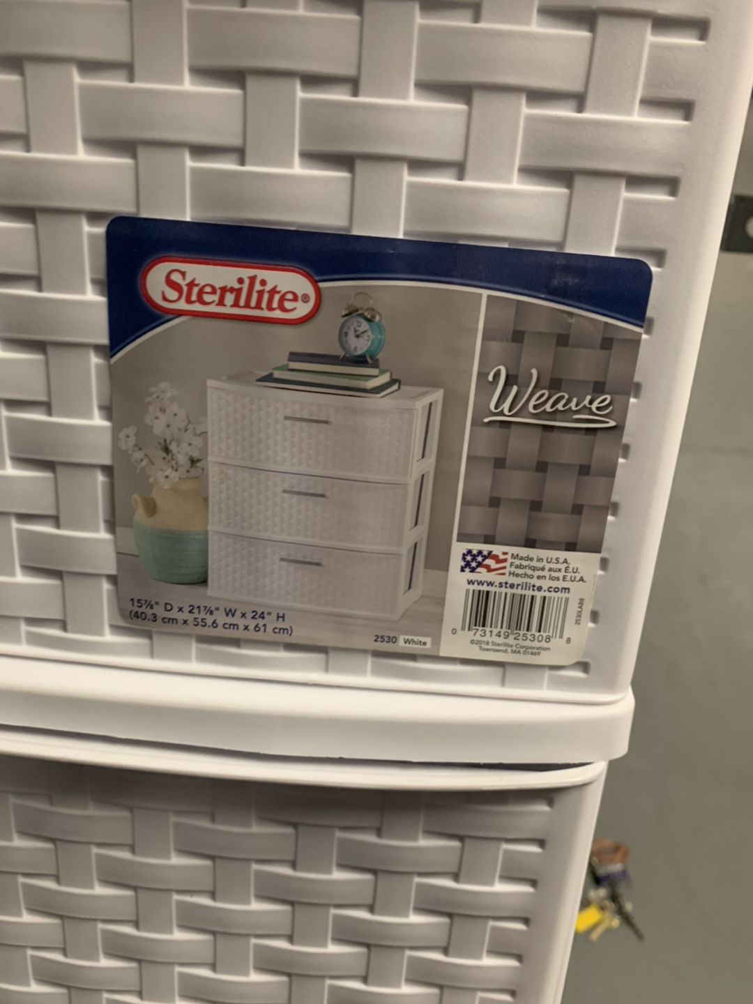 Plastic Drawer image indicator(3)