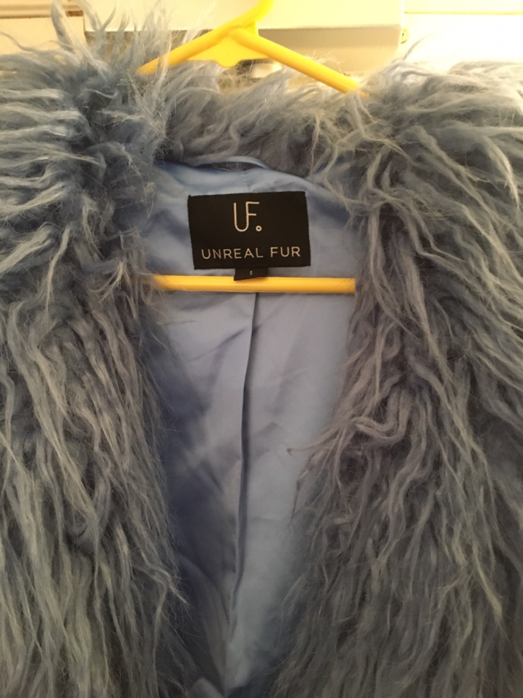 Unreal Fur Brand New Faux Fur Coat size S image indicator(3)