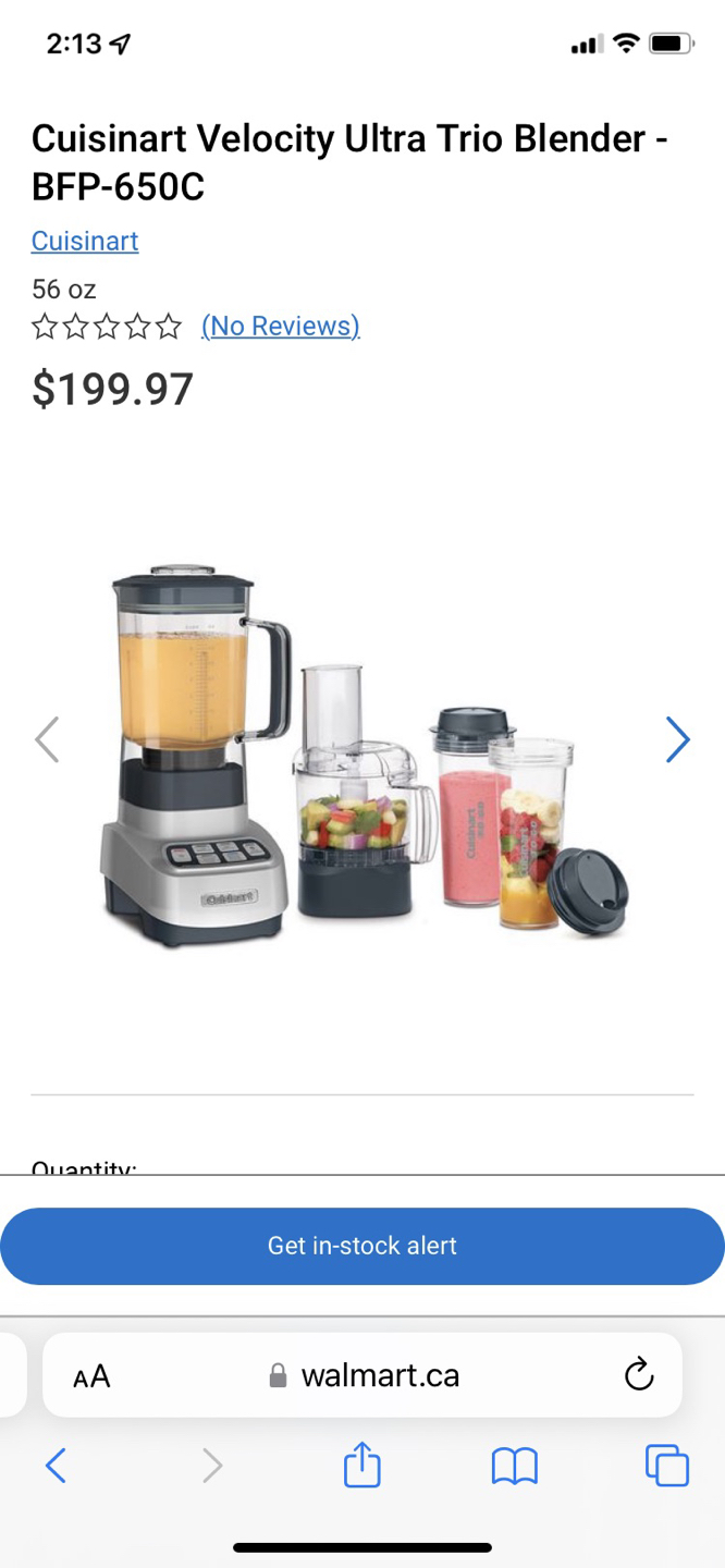 Cuisinart food processor and blender thumbnail