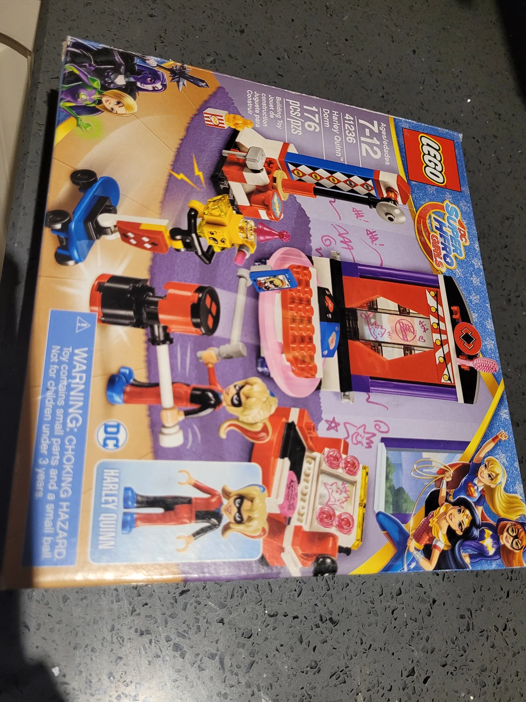 Lego set - super hero girls set 176 pieces💝 thumbnail