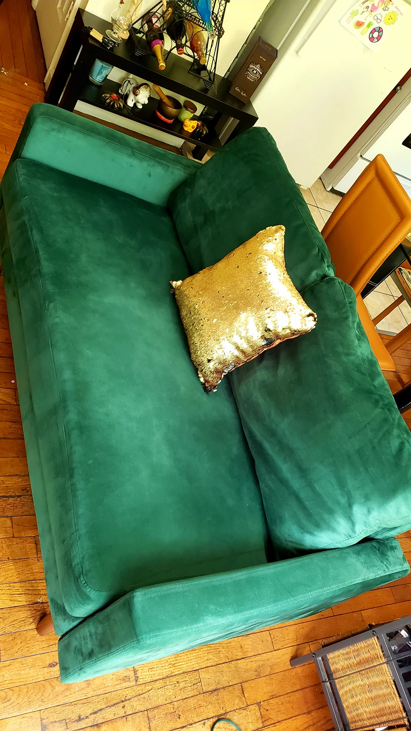 Beautiful Velvet Loveseat / Sofa - photo 2