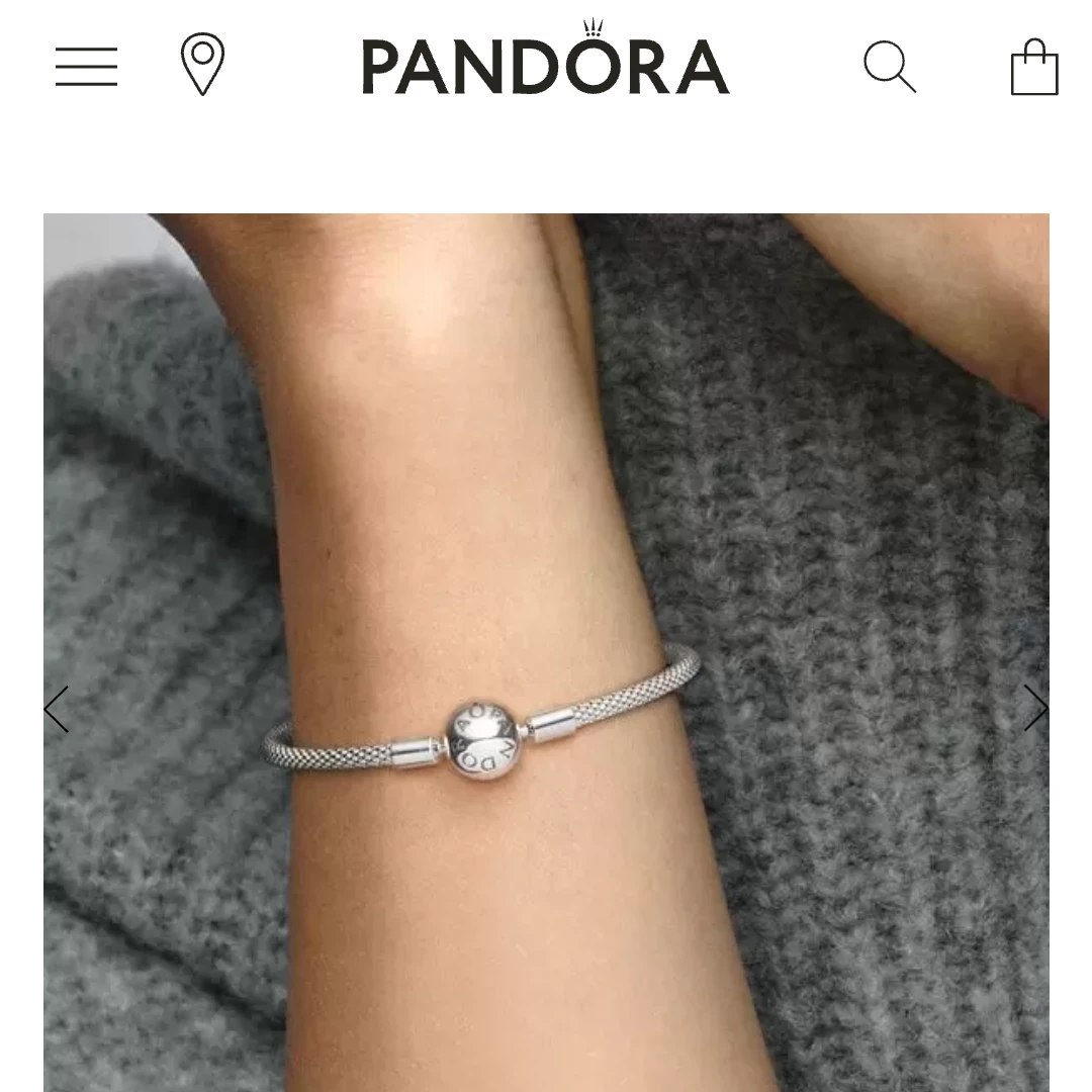 Pandora Bracelet and Charm thumbnail